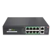 ZKTeco USA - POE 8-Port Switch - 8 Ports 10/100Mbps PoE Switch