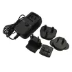ACTi - PPBX-0015 - Power Adapter AC 100-240V (12V/2A Output), with universal connectors for R21CF-xx