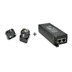ACTi - PPOE-0101 - High PoE Injector IEEE 802.3at compliant, AC 100~240V, with universal connectors
