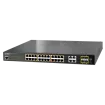 ACTi - PPSW-1101 - 24-Port Gigabit 802.3at Managed PoE Switch , (PoE Budget 440W)