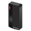 SECO-LARM - PR-2121-PQ - Mini Wiegand Proximity Reader – EM 26 bits, EM 125 kHz, Outdoor rated – IP66, Extreme cold tolerance to -40° F (-40° C), 9~24 VDC Operation, Sturdy black ABS plastic housing