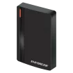 SECO-LARM - PR-2125-PQ - Single-Gang Wiegand Proximity Reader – EM 26 bits, EM 125 kHz, Outdoor rated – IP66, Extreme cold tolerance to -40° F (-40° C), 9~24 VDC Operation, Sturdy black ABS plastic housing