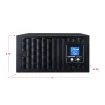 Cyber Power - PR5000LCDRTXL5U - UPS SYSTEMS Smart App 5000VA/4000W, Pure Sine Wave