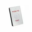 ZKTeco USA - PTE-1 - Exit Switch with Soft Touch Power 3A 12V DC Currrent Consumption 3A 70MA
