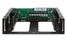 QNAP - QDA-A2AR - Dual 2.5" SATA to 3.5" SATA drive converter/adapter, up to 9.5mm 2.5" drive height support, hardware RAID 0/1, JBOD, Individual disk modes