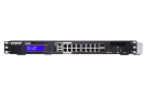 QNAP - QGD-1600P-4G-US - QNAP 16-port 1GbE Switch with 2 RJ45 and SFP+ Combo Port with Intel Celeron Processor and 4GB RAM