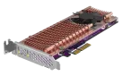 QNAP - QM2-2P-244A - Dual M.2 22110/2280 PCIe SSD expansion card