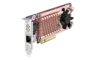 QNAP - QM2-2P10G1TB - QM2 Series, 2 x PCIe 2280 M.2 SSD Slots, PCIe Gen3 x 8
