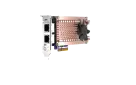 QNAP - QM2-2P2G2T - QM2 Series, 2 x PCIe 2280 M.2 SSD Slots, PCIe Gen3 x 4 , 2 x  Intel I225LM 2.5GbE NBASE-T port