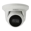 Hanwha - QNE-8011R - Wisenet Q mini network outdoor flateye camera, 5MP @ 30fps, 2.8mm fixed focal lens (104°), triple codec H.265/H.264/MJPEG with Wisestream II, 120dB WDR, IR LEDs range 65', defocus detection, hallway View, built-in SD card slot (1