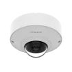 Hanwha - QNF-C9010V - Q Series Network Outdoor Fisheye Dome Camera, 12MP sensor, Max resolution 3008x3008 @ 20fps, 1.76mm fixed lens, H185°/V185°, H.265/H.264/MJPEG codec, WiseStreamIII (Based on AI engine), WiseNR Ⅱ (Based on AI engine), extremeWDR 