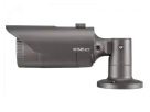 Hanwha - QNO-7012R - Wisenet Q network outdoor vandal bullet camera, 4MP @30fps, 2.8mm fixed focal lens (107°), triple codec H.265/H.264/MJPEG with Wisestream II, 120dB WDR, IR LEDs range 65', motion detection, tampering, defocus detection, hallway V