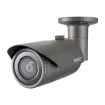 Hanwha - QNO-8010R - Wisenet Q network outdoor vandal bullet camera, 5MP @ 30fps, 2.8mm fixed focal lens (104°), triple codec H.265/H.264/MJPEG with Wisestream II, 120dB WDR, IR LEDs range 65', defocus detection, hallway View,  built-in SD card slot 