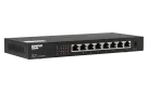 QNAP - QSW-1108-8T-US - QNAP Desktop QSW-1108-8T, Unmanaged Switch, 8 Port 2.5Gbps Auto Negotiation (2.5G/1G/100M) RJ45 port, Realtek RTL8371