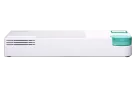 QNAP - QSW-308-1C-US - QNAP QSW-308-1C 8-Port unmanage 1GbE switch. Eight 1GbE NBASE-T ports