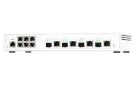 QNAP - QSW-M2106-4C-US - QNAP QSW-M408S 6-port Layer 2 Managed Switch. 6 x 2.5GbE (1G/100M) Ports and 4 x 10G SFP+/ NBASE-T (10G/5G/2.5G/1G/100M) combo ports. Easy Management with Web Browser