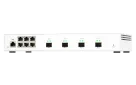 QNAP - QSW-M2106-4S-US - QNAP QSW-M408S 6-port Layer 2 managed switch. 6 x 2.5GbE (1G/100M) ports and 4 x 10G SFP+ Ports. Easy Management with Web Browser