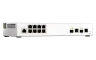 QNAP - QSW-M2108-2C-US - QNAP QSW-M2108-2C, Management Switch, 8 port 2.5Gbps, 2 port 10Gbps SFP+/ NBASE-T Combo. Easy Management with Web Browser