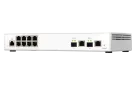 QNAP - QSW-M2108-2C-US - QNAP QSW-M2108-2C, Management Switch, 8 port 2.5Gbps, 2 port 10Gbps SFP+/ NBASE-T Combo. Easy Management with Web Browser