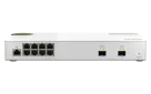 QNAP - QSW-M2108-2S-US - QNAP QSW-M2108-2S, Management Switch, 8 port 2.5Gbps, 2 port 10Gbps SFP+. Easy Management with Web Browser