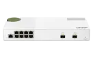 QNAP - QSW-M2108-2S-US - QNAP QSW-M2108-2S, Management Switch, 8 port 2.5Gbps, 2 port 10Gbps SFP+. Easy Management with Web Browser