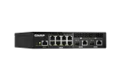 QNAP - QSW-M2108R-2C-US - QNAP Rackmount Switch QSW-M2108-2C, Management Switch, 8 port 2.5Gbps, 2 port 10Gbps SFP+/ NBASE-T Combo. Easy Management with Web Browser