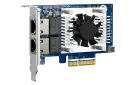 QNAP - QXG-10G2TB - Dual-port 10GbE (BASE-T) Network Adaptor, low-profile form factor