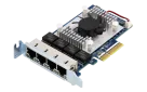 QNAP - QXG-5G4T-111C - Quad-Port 5GbE Multi-Gig Expansion Card : Aquantia AQC111C
