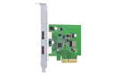 QNAP - QXP-10G2U3A - USB 3.2 Gen 2 dual-port PCIe expansion card