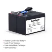 Cyber Power - RB1270X2E - UPS SYSTEMS Replacement Batteries, 2 x 12V/7Ah