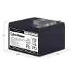 Cyber Power - RB1270X2F - Replacement Battery Cartridge for PR750LCD3C, 2 Batteries, 12V/7AH, Sealed lead-acid, 18 Month Warranty