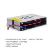 Cyber Power - RB1270X4F - UPS SYSTEMS REPLACEMENT BATTERY CARTRIDGE, 4 BATTERIES, 12V/7AH