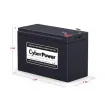 CYBERPOWER - RB1280 - Replacement Battery Cartridge for CP685AVR-G, CP685AVRLCD-G, 1 battery, 12V/8AH, Sealed lead-acid, 18 month warranty
