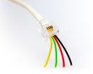 Jonard - RJ11-100 - RJ11 Pass-Through Connectors (Pack of 100)