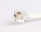 Jonard - RJ11-100 - RJ11 Pass-Through Connectors (Pack of 100)