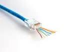 Jonard - RJ45-5100 - RJ45 Cat5/5e Pass-Through Connectors, 100 Pcs In Jar