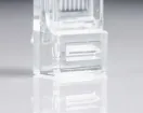 Jonard - RJ45-5100 - RJ45 Cat5/5e Pass-Through Connectors, 100 Pcs In Jar