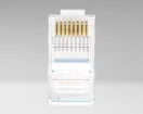 Jonard - RJ45-R510 - Standard Cat5e RJ45 Connectors for Telephone Cable (Pack of 10)