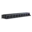 CYBERPOWER - RKBS15S2F8R - 3600 J, 120 V, NEMA 5-15P plug, 10 NEMA 5-15R (2 front, 8 rear), 15 ft cord, Limited lifetime warranty