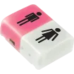 SECO-LARM - RM-R100-R2Q - 2-Room Indicator - Dual Channel LED Receiver, Powered by 12VDC or USB.