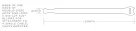 Rip-Tie - Y-05 - 1/2 Inch Wide Rip-Tie Lite