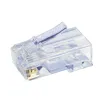 Simply 45 - S45-1000 - Standard Cat5e UTP RJ45 Modular Plugs, Blue Tint - 100pcs/Jar