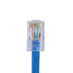 Simply 45 - S45-1000 - Standard Cat5e UTP RJ45 Modular Plugs, Blue Tint - 100pcs/Jar