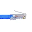 Simply 45 - S45-1000 - Standard Cat5e UTP RJ45 Modular Plugs, Blue Tint - 100pcs/Jar