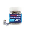 Simply 45 - S45-1050 - Standard Shielded (Internal ground) Cat5e STP RJ45 Modular Plugs, Blue Tint - 50pcs Clamshell