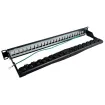 Simply 45 - S45-2024SU - 24 Port Unloaded STP Keystone Patch Panel, 1RU, Cable Management Bracket, Cable Ties and Rack Screws. 1ea/box