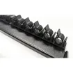 GoSimplyConnect - S45-2024UP - 24 Port PROSeries Unloaded UTP Keystone Patch Panel, Removable Face Plate, 1RU, Cable Management Bracket, cable ties and rack screws. 1ea/box