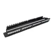 GoSimplyConnect - S45-2024UP - 24 Port PROSeries Unloaded UTP Keystone Patch Panel, Removable Face Plate, 1RU, Cable Management Bracket, cable ties and rack screws. 1ea/box