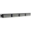 Simply 45 - S45-2524 - 24 Port Loaded UTP Cat5e Patch Panel, 1RU, 110 style, Cable Management Bracket, Cable Ties and Rack Screws. 1ea/box