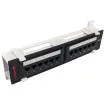 Simply 45 - S45-2612 - 12 Port Loaded UTP Cat6 Patch Panel, 110 style, Wall Mount Bracket, Cable Ties and Rack Mount Screws. 1ea/box